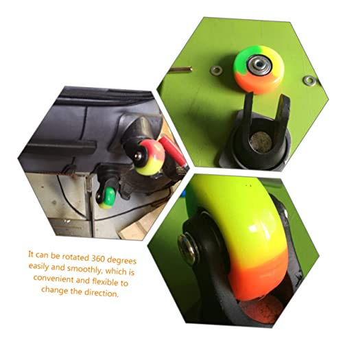 VILLCASE 10 Conjuntos De Bagagem Universal Roda Peças Saco De Bagagem Rodas De Substituição Acessóri