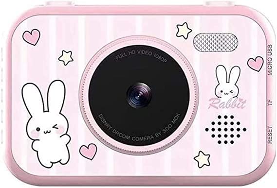 Cyfrowy aparat dla dzieci - 12 MP aparat do selfie dla dzieci z dużym ekranem 3,5 cala dla chłopców i dziewcząt, ładowalny aparat elektroniczny 1080P z kartą TF 32 GB/493