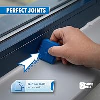 STONE REEF Silicone Caulking Tool Set – 5-in-1 Sealant Finishing Tool Kit | Caulk Remover, Grout Scraper & Applicator for Bathroom, Kitchen, Window, Sink, Tile & Joint | Professional Silicone Tools — image 5