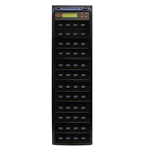 Image of Systor 1 to 47 USB 3.0 /3.1 Duplicator & Sanitizer 18GB /Min - SYS-USB30-47 | Standalone USB duplicator and sanitizer for flash memory drives with copier and storage drive eraser, speeds up to 300MB /sec.