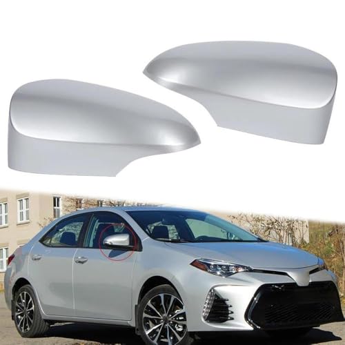 Couvercle rétroviseur Toyota Corolla argent look premium pour version US - 3