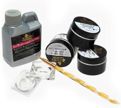 Professional 120ml Acrylic Liquid Powder Pen Deppen dish Nail Art Design Set Kit