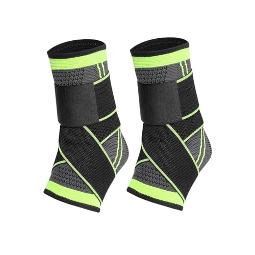 Kit 2 Tornozeleira Ortopédica de Compressão Ajustável Estabilidade Proteção e Recuperação para Lesões no Tornozelo Elástica Ideal para Dores e Atividades Esportivas como Corrida Futebol Crossfit Vôlei Basquete Premium