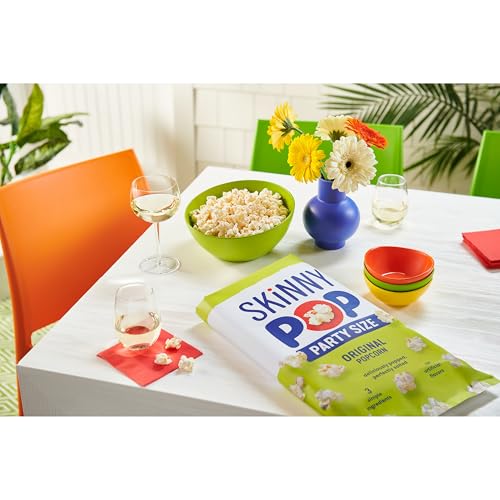Image of SkinnyPop Popcorn, Original, Whole Grain, Dairy-Free Snack, 8oz Family Size Bag
