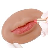 Construcción Premium de Silicona: Fabricado en silicona de platino de grado 100%, con flexibilidad similar a la vida, estos labios de práctica resisten el descolorado, mantienen su forma después de uso repetido y permiten una aplicación fluida de pigmentos con durabilidad para limpiar con un paño
