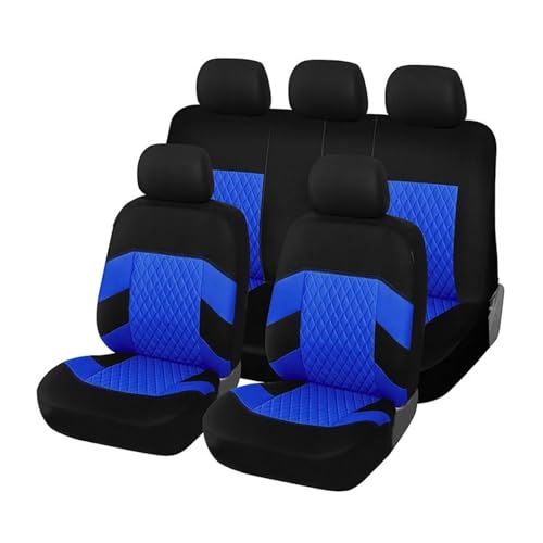 Housses de siège auto Citroën C3 bleu protecteurs de siège universels