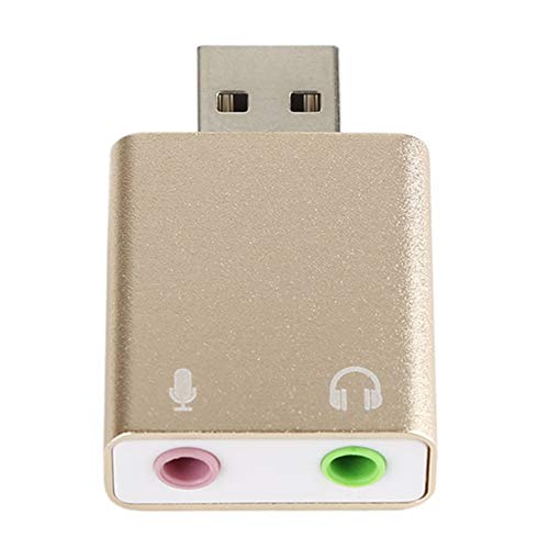 外部 USB オーディオ サウンド カード USB ジャック 3.5 mm コンバーター ヘッドフォン アダプター マイク サウンド カード ヘッドセット 仮想 7.1 チャンネル マイク