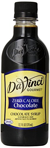 DaVinci Gourmet Zero Calorie Syrup, Chocolate, 12.7 Ounce Bottle