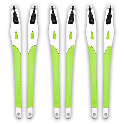 Remplacer caoutchouc vert clair usé et pieds de cadre blanc pour Oakley Crosslink