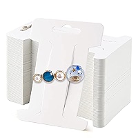 Lot De 200 Présentoirs Pour Bijoux/accessoires - Cartes 6x7 Cm + Sacs Transparents, Pour Vente Ou Organisation - 2