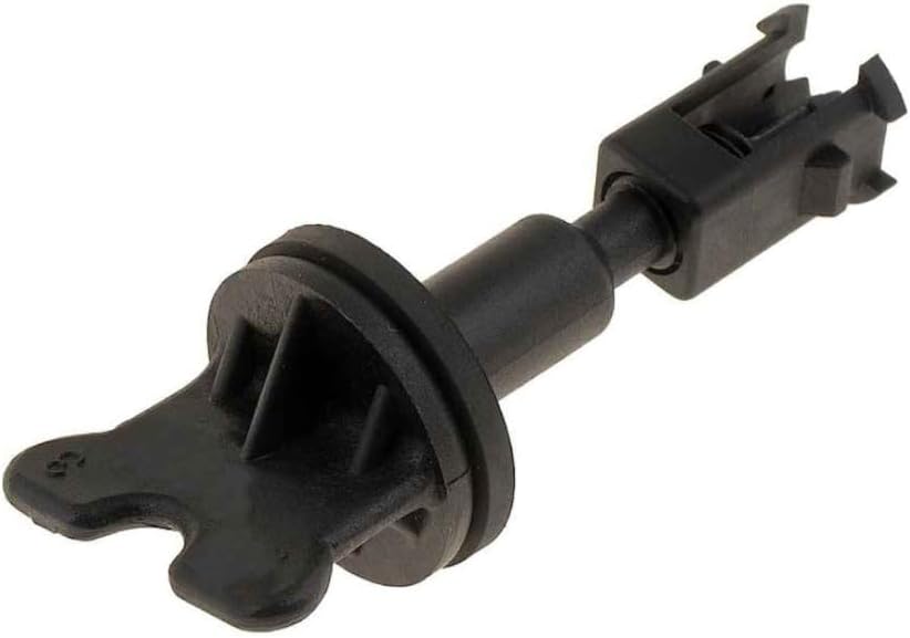KarParts360 For Ford Taurus 1990 Radiator Drain Cocks | Plastic Material | Black | 2.666 Inches Tube Length | 8 Millimeters By 1.25 Thread Size | Replacement For E5TZ8115-A