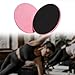 kowaku 2X Exercise Core Sliders Exercise Equipment Portable Lightweight Full Body Compact Exercise Gliding Discs for Gym Yoga Pilates, Pink