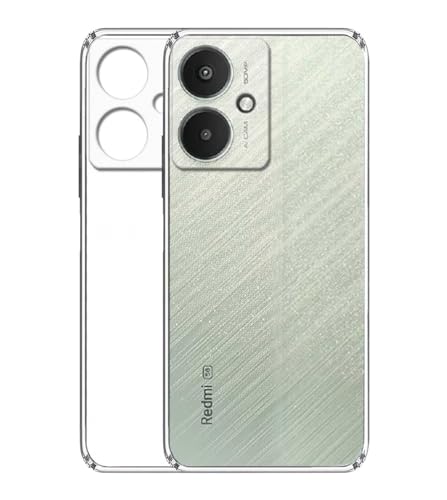 Image of Soft Silicone TPU Back Cover Compatible with Redmi 13c 5G /Poco M6 5G