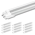 Marxlait 12 Pack T8 LED Bulbs 4 Foot, 24W 3000LM, 6000K Daylight, Ballast Bypass, Dual Ended Powered Type B Light Bulbs, LED Fluorescent Tube Replacement T8 T12, Non-dimmable