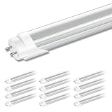 Marxlait 12 Pack T8 LED Bulbs 4 Foot, 24W 3000LM...