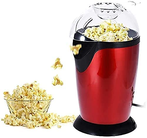 BESTOTTAM Hot Air Popcorn Machine,Automatic Instant Popcorn Maker Stylish Design,1200 W Electric Oil Free Maker with Measuring Cup Carnival Parties Household Stylish Design (Big size-Don't use oil)-image-45