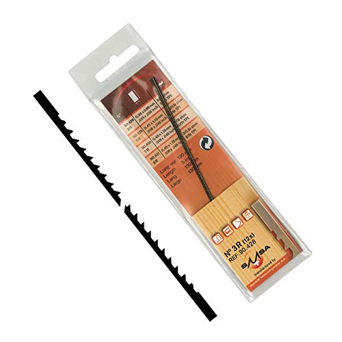 Pégas® Lot de 144 lames de scie à chantourner Skip Reverse - Largeur de la lame : 0,85 mm