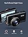 Dash Cam 1080P Full HD, 2 Mounting Options, On-Dashboard Camera Video Recorder...