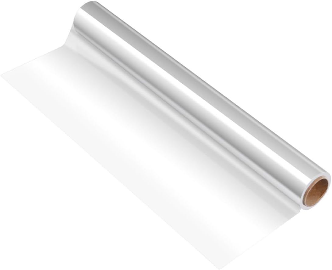 CALLARON Cellophane Wrap Roll 50cm X 50m 4.7 Mil Thickness for Flower Bouquet Packaging and Basket Wrapping, Florist Wrap for Craft, Holiday, and Christmas Use