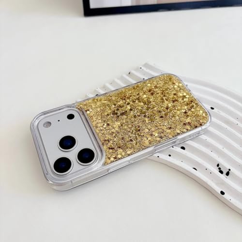 Coque paillettes or iPhone 14, le cadeau brillant idéal