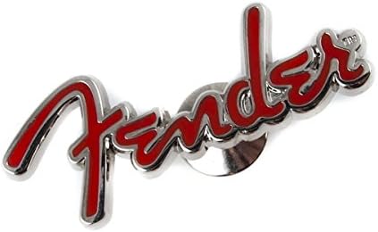 Amazon Fender Logo Pin フェンダーロゴ ピンバッジ エレキギターパーツ 楽器 音響機器