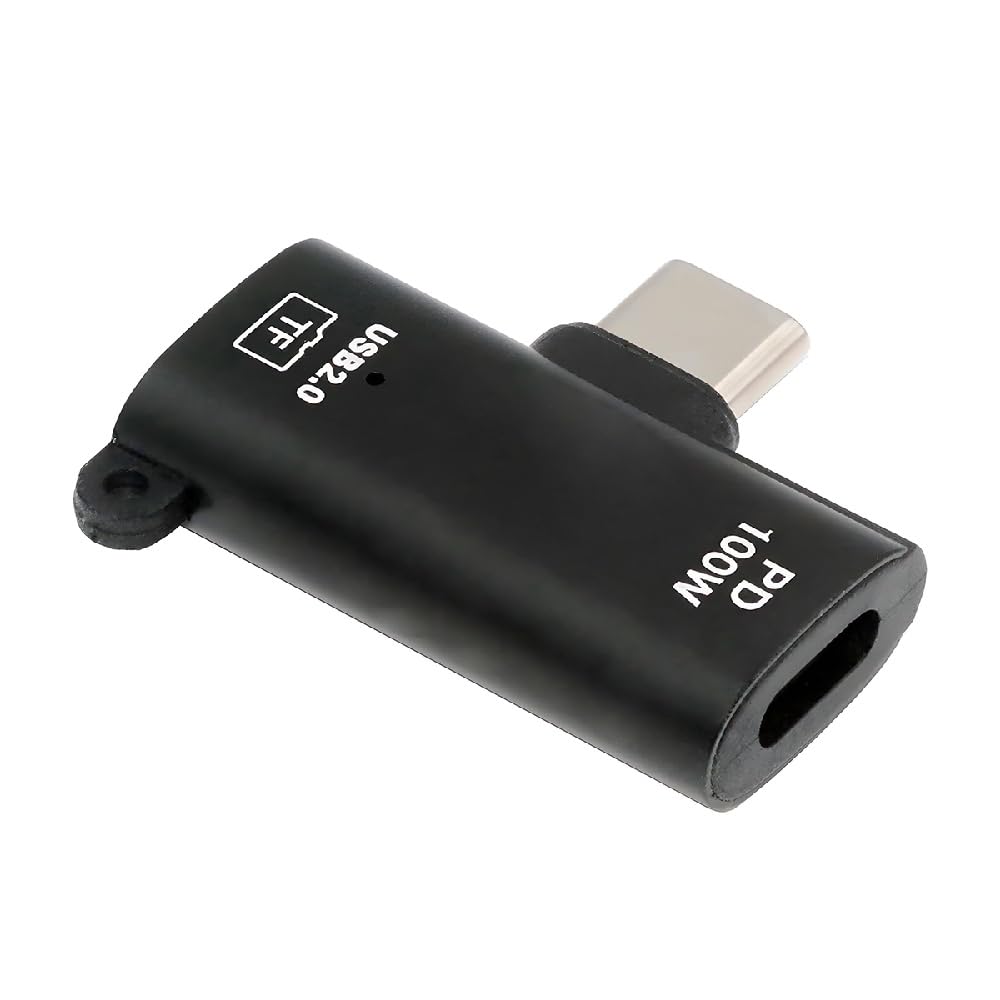 USB-C Type-C Host to 480Mbps TF Micro-SD T-Flash Card Reader OTG & 100W PD Power Adapter for Laptop Tablet Phone-image-27