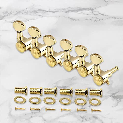WNWN Guitar Guitar Verrouillage Tuners Tuning PEGs Touches 6R Machine Têtes Têtes De La Machine 1:19 Parties De Guitare… - Les Beatles, Paul McCartney, John Lennon, RIngo Starr, George Harrison WNWN Guitar Guitar Verrouillage Tuners Tuning PEGs Touches 6R Machine Têtes Têtes De La Machine 1:19 Parties De Guitare… – Image 3