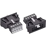 WAGO 890-705 Netz-Steckverbinder WINSTA Mini Buchse, gerade Gesamtpolzahl: 4 + PE 16A Schwarz 1St