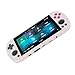 ZASCHMOY Handheld-Retro-Spielekonsole – 64 GB, 4,96-Zoll-IPS-Bildschirm, Unterstützt 28 Emulatoren, Leistungsstarker 1,8-GHz-Chip, Tragbare Video-Gaming-Konsole, Weiß (GRAY)