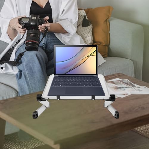 Soporte ajustable para laptop blanco grande miniatura 4