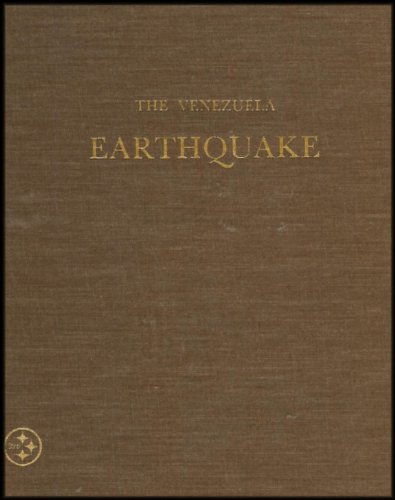The Venezuela Earthquake of July 29, 1967 [Incl... B000N46WK0 Book Cover