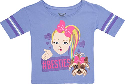 JoJo Siwa Girls Short Sleeve T-Shirt- Little and Big Girls Sizes 4-202