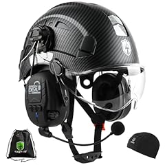 Black Graphite Pattern with Clear Visor and Bluetooth