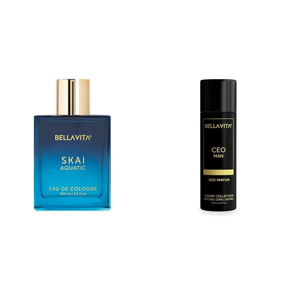 Bella Vita Luxury Skai Aquatic Unisex Liquid Eau De Cologne Ceo Man Body Parfum, 100 Ml, 150 Ml,Assorted-picture-18