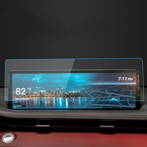 Film de protection pour GPS Genesis GV70 en verre trempé bleu anti-rayures