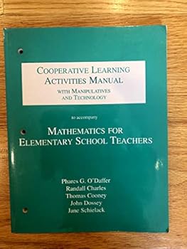 Paperback Cooperative Learning Activities Manual T/A Math for Elementary School Teachers, First Edition Book