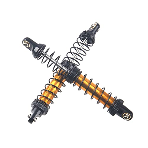 4Pcs Sharegoo Metal Shock Absorber 70/80/90/100/110/120Mm Damper Compatible With Tamiya Cc01 Traxxas Trx4 Axial Scx10 D90 D110 Rr10 1/10 Rc Crawler Car (100Mm Hole Distance) #TOP5