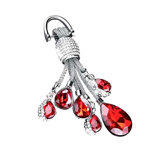 Xotic Tech Red Crystal Teardrop Keychain #TOP25