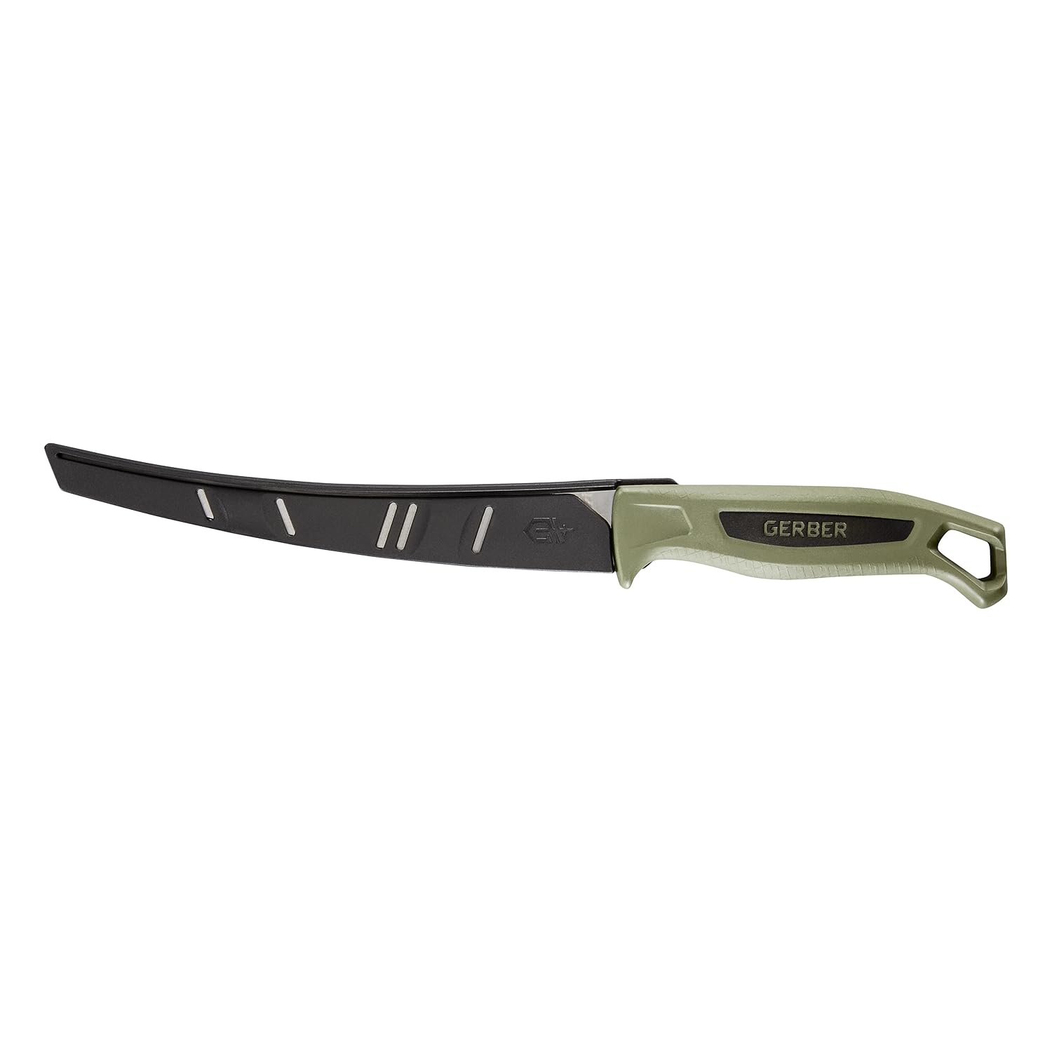 Gerber Cuchillo filetero con funda, Ceviche Fillet 7.0, Con tecnología SaltRx, Longitud de hoja: 17,7 cm, Peso: 88 g, 31-004132
