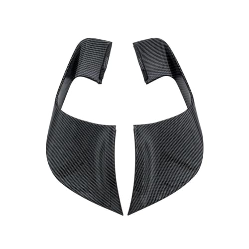 Ailettes spoiler de carénage moto R7 - Paire d'ailes de vent fixes finition haut de gamme