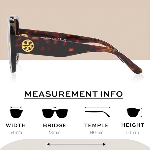 Tory Burch TY7191U SQUARE Shape Sunglasses with eSHADES Luxury Eyewear kit Bundle4