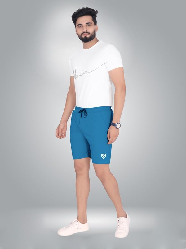 Image of Septem Men's Lycra Blend Shorts with Stylish Design Comfortable & Versatile Active Sports Wear Combo Pack