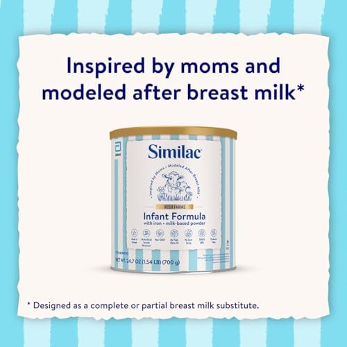 Similac Irish Farms, Easy-to-Digest Baby Formula, Infant Formula, 0-12 Months, 24.7-oz Can - 5