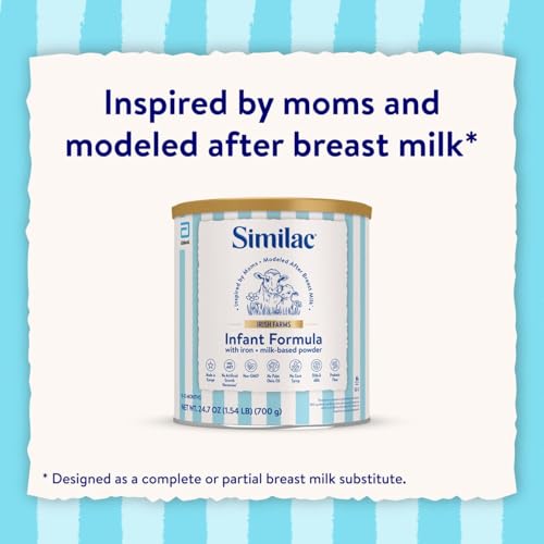 Similac Irish Farms, Easy-to-Digest Baby Formula, Infant Formula, 0-12 Months, 24.7-oz Can - image 6