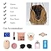 CORIOS Bolso Mujer con Flecos Estilo Boho en Ante y PU Cuero Bolso Bandolera de Hombro Tendencia Bolso de Mano Camel Imagen de CORIOS Bolso Mujer con Flecos Estilo Boho en Ante y PU Cuero Bolso Bandolera de Hombro Tendencia Bolso de Mano Camel