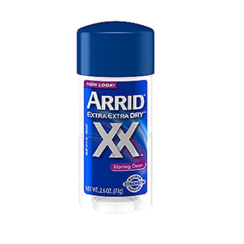 Arrid Deodorant 2.6oz Gel Clear Extra Extra Dry Morning Clean