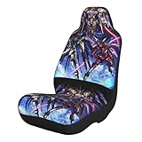 機動戦士ガンダム カーシートカバー 通気性 滑り止め 乗用車 SUV ミニバン対応 ユニバーサルサイズ 前後2列用 簡単取り付け ポリエステル製 洗濯可能 2 PCS