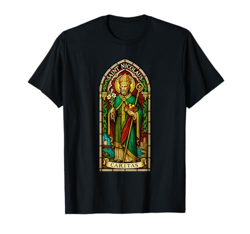 Saint Nicolaus St Nicholas Catholic Religious T-Shirt