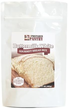The Prepared Pantry Buttermilk White Bread Mix; Single Pack; For Bread Machine or Oven