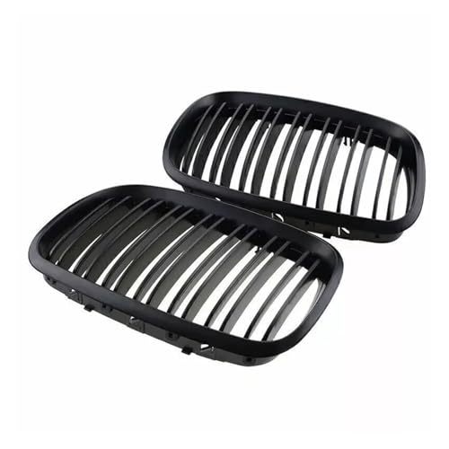 Rejilla delantera ABS doble línea para X5 E70 X6 E71 2007-2013 mate 51137185223